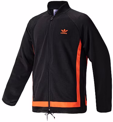 adidas Originals Jaket Track Warmup TT Retro Colorblock Hitam/Oranye GK0650 Buy adidas Originals Jaket Track Warmup TT Retro Colorblock Hitam/Oranye GK0650