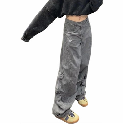 adidas Originals 水洗多口袋休閒長褲 男女款 花崗岩灰 KD4323 Purchase adidas Originals 水洗多口袋休閒長褲 男女款 花崗岩灰 KD4323