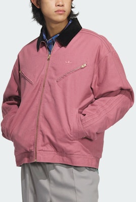 アディダス オリジナルス ユニセックス ワークウェア ジップアップ ジャケット 赤/金 JW9582 Lookbook アディダス オリジナルス ユニセックス ワークウェア ジップアップ ジャケット 赤/金 JW9582