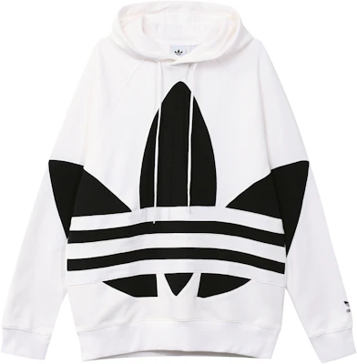 adidas Originals Hoodie Putih Logo Trefoil Besar Pullover FM9909 Buy adidas Originals Hoodie Putih Logo Trefoil Besar Pullover FM9909