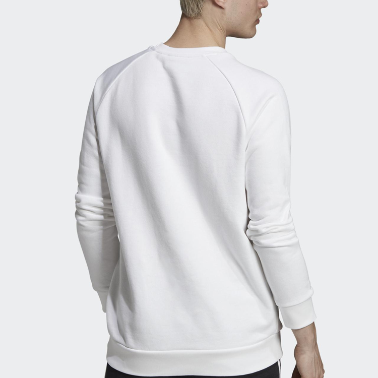 Purchase adidas Originals 白色圓領套頭衫運動休閒衛衣 ED6208
