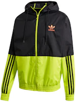 adidas Originals Windbreaker Multicolor Retro Zip Jacket Yellow - GK5924 adidas Originals Windbreaker Multicolor Retro Zip Jacket Yellow - GK5924