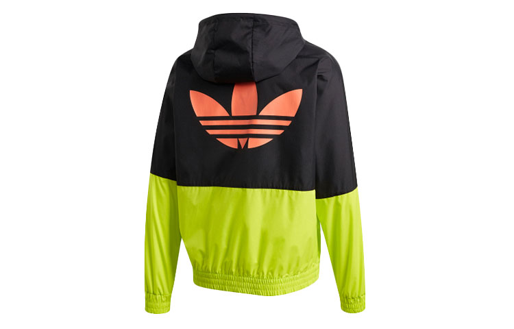 Lookbook Chaqueta Cortavientos Retro Multicolor con Cremallera adidas Originals Amarilla GK5924