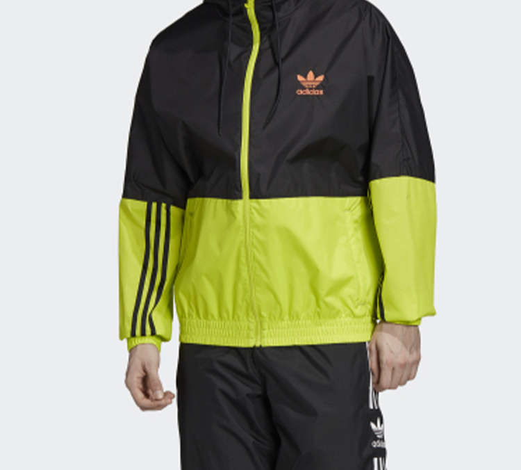 Purchase Chaqueta Cortavientos Retro Multicolor con Cremallera adidas Originals Amarilla GK5924