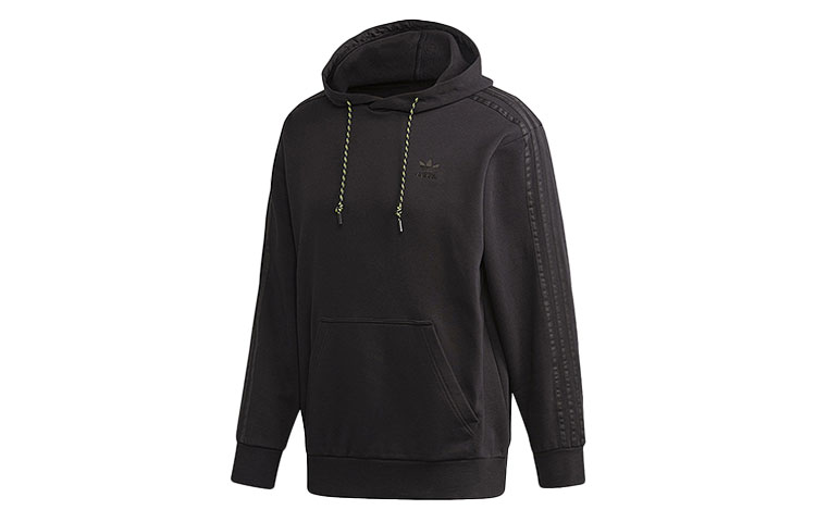 adidas Originals Winterized Hoodie Casual Loose Fit Black GD0011