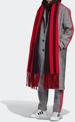 adidas Originals x 424 Grey Checkered Trench Coat Collaboration FS6235 Cheap adidas Originals x 424 Grey Checkered Trench Coat Collaboration FS6235