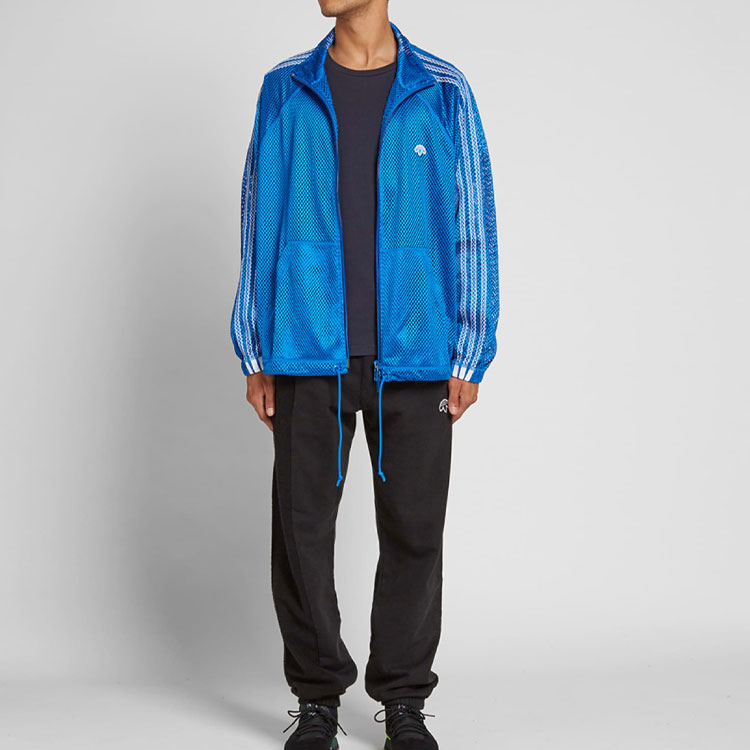 adidas Originals Alexander Wang Logo Zip-Up Retro Track Jacket Blue . CV5288 圖 3