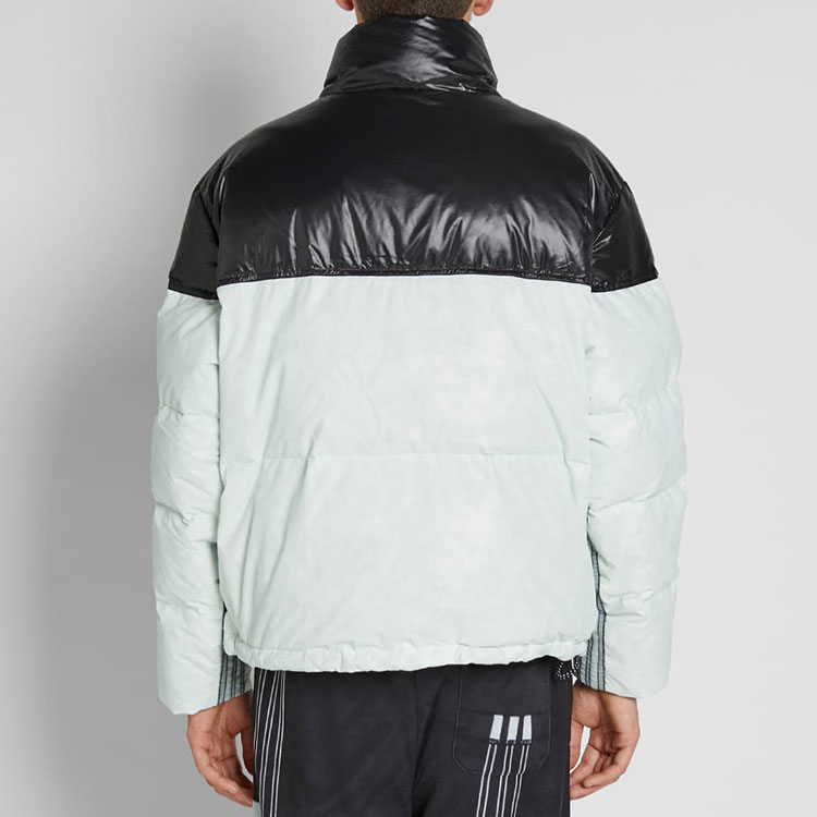 adidas Originals Alexander Wang Ripstop Colorblock Down Jacket Mint Green Mens. DT9504 圖 4