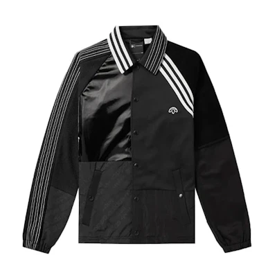 adidas Originals Alexander Wang Striped Logo Track Jacket Black Unisex BP6689