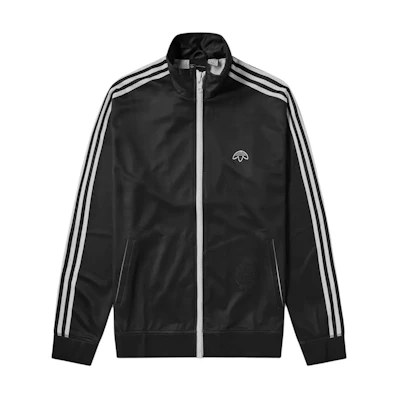 adidas Originals Alexander Wang Striped Logo Track Jacket Black DM9863