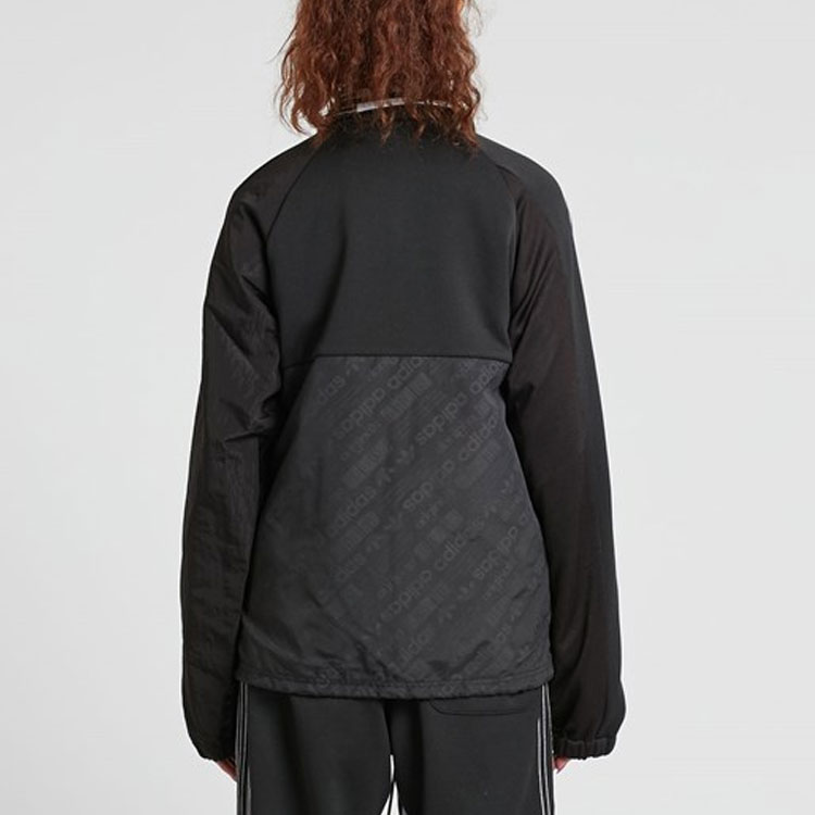 adidas Originals Alexander Wang Striped Logo Track Jacket Black Unisex BP6689 圖 10
