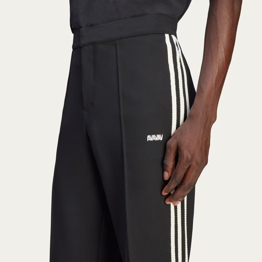 adidas Originals AVAVAV FW24 Unisex Comfy Breathable Black Casual Sports Pants JD5979 圖 5