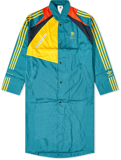 adidas-originals-x-bed-j-w-ford-green-colorblock-long-casual-coat-fs-3758
