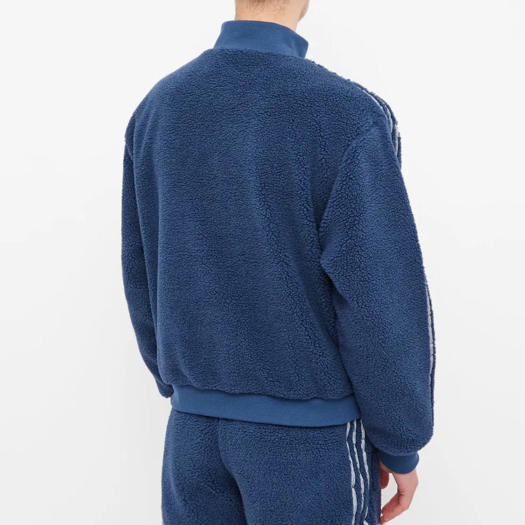 Details for adidas Originals x Blondey Striped Pullover Sweatshirt Biru. GS9267