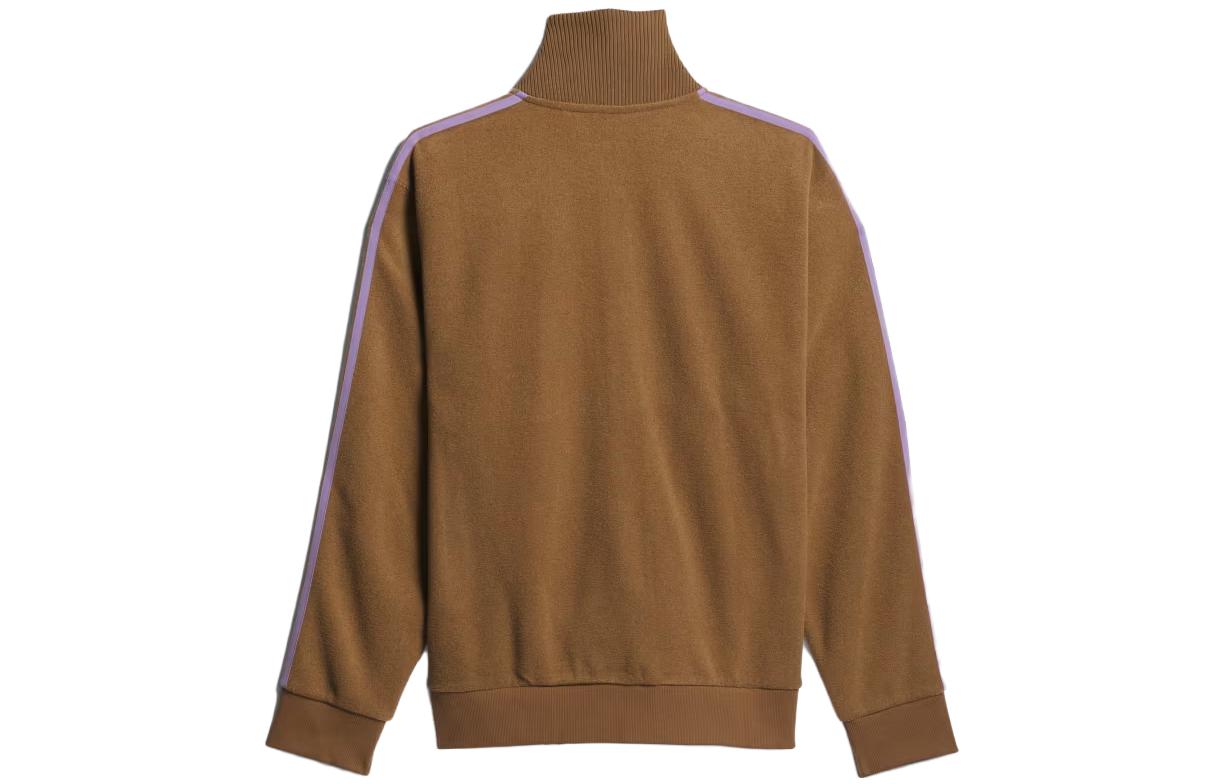 adidas Originals Blondey McCoy Boucle Track Jacket Brown Unisex Retro Style IK9615 圖 3