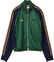 adidas Originals x Brain Dead SS25 Green Casual Fashion Jacket Collaboration JJ1361 adidas Originals x Brain Dead SS25 Green Casual Fashion Jacket Collaboration JJ1361