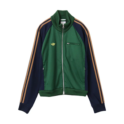 adidas Originals Brain Dead SS25 Green Casual Fashion Jacket Collaboration JJ1361