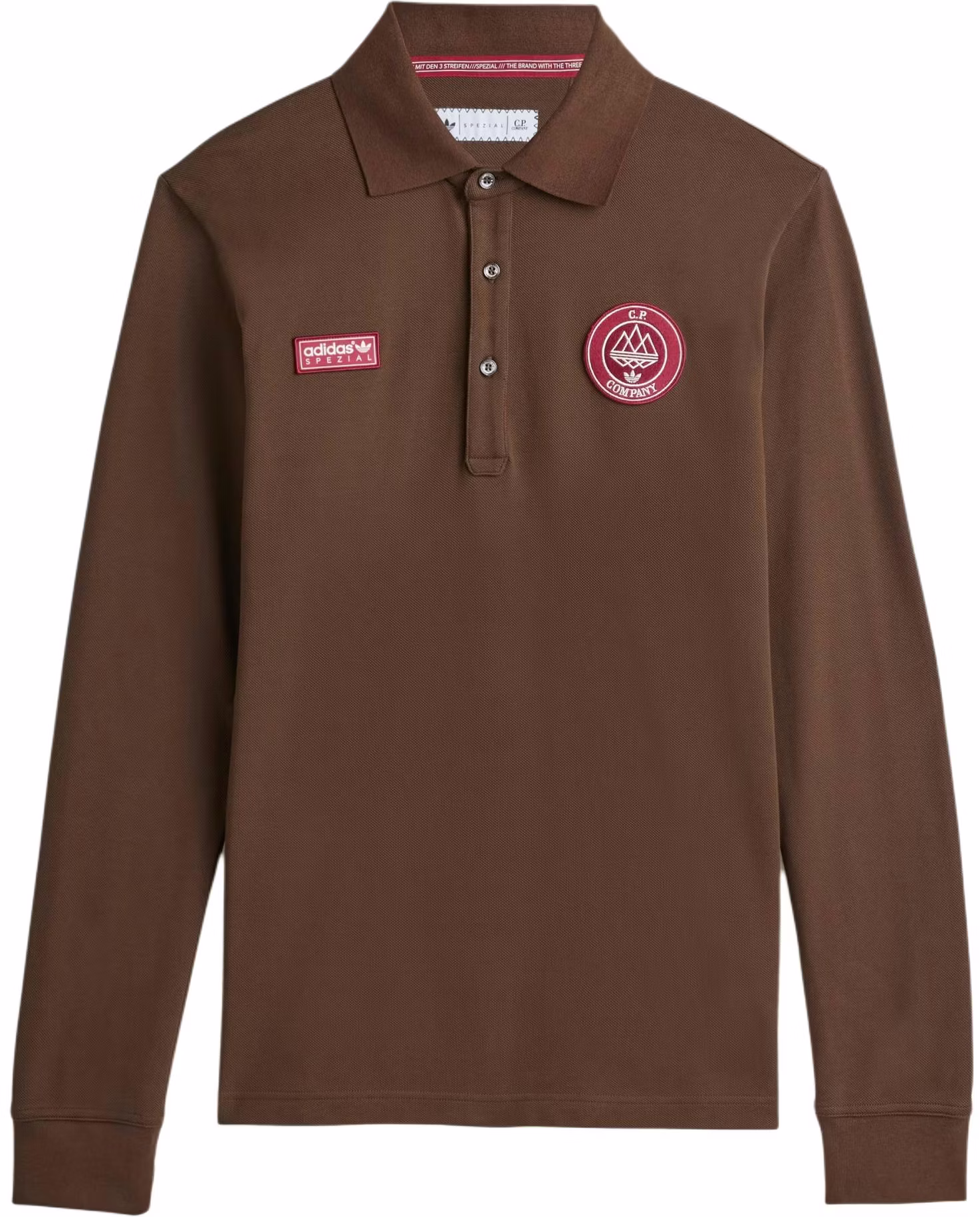 adidas-originals-x-c-p-company-brown-embroidered-long-sleeve-polo-shirt-unisex-je-8671