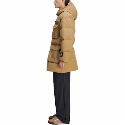 adidas Originals x C.P. Company FW24 男女寬鬆羽絨外套 淺棕色 JE8673 Details for adidas Originals x C.P. Company FW24 男女寬鬆羽絨外套 淺棕色 JE8673