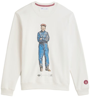 adidas Originals x C.P. Company FW24 白色印花長袖上衣 男女款 JH1463 Order adidas Originals x C.P. Company FW24 白色印花長袖上衣 男女款 JH1463