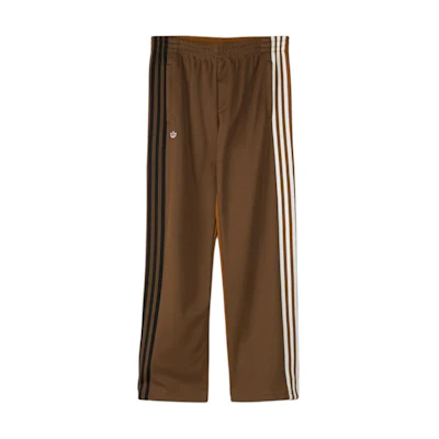 adidas Originals CLOT ADIBREAK FW24 Brown Striped Loose Fit Track Pants Men. IY6525