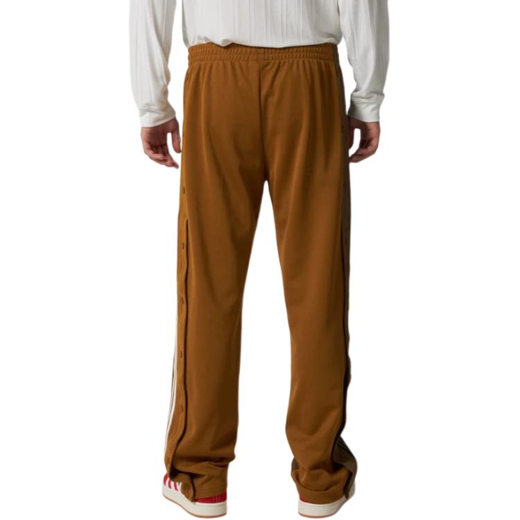 Purchase 아디다스 오리지널스 x 클롯 ADIBREAK FW24 브라운 스트라이프 루즈핏 트랙 팬츠 남성. IY6525