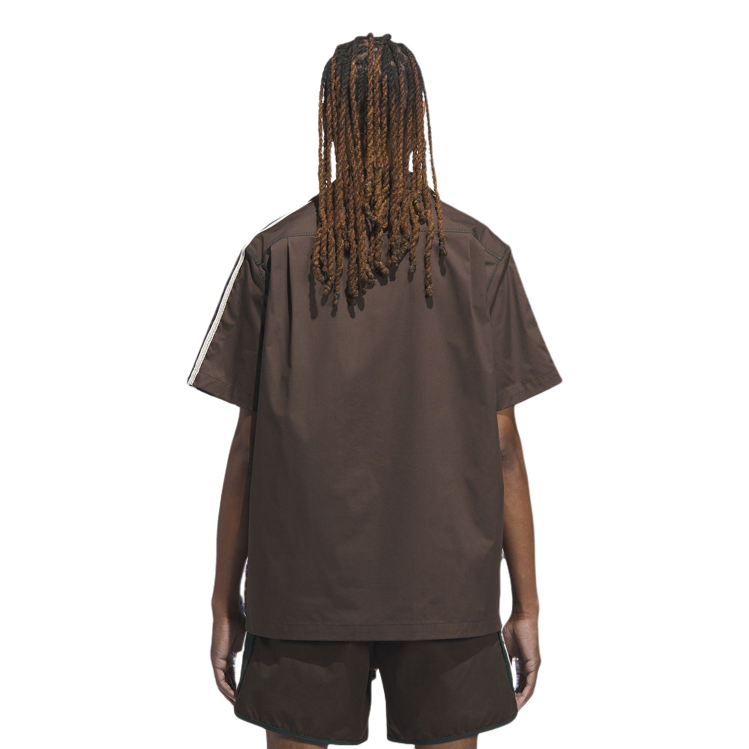 Purchase 阿迪达斯原创 x CLOT 爱迪生陈联名男女同款条纹保龄球T恤。 JP3870