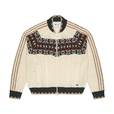 adidas Originals CLOT Edison Chen Crochet SST Knit Sweater Unisex - Off-White IM7909