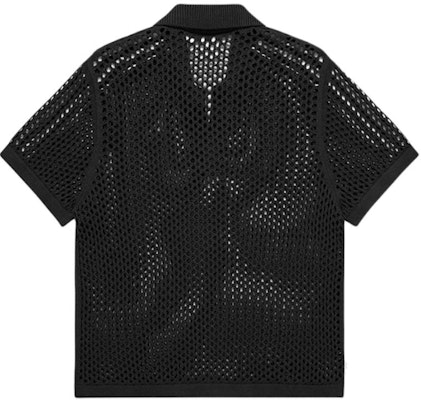 阿迪达斯Originals x CLOT陈冠希条纹网眼POLO衫黑色男女同款 FW24 JE9593 Lookbook 阿迪达斯Originals x CLOT陈冠希条纹网眼POLO衫黑色男女同款 FW24 JE9593