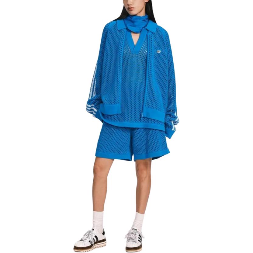 Purchase アディダスオリジナルズ × CLOT FW24 ブルーメッシュ ユニセックス ショーツ JF4272
