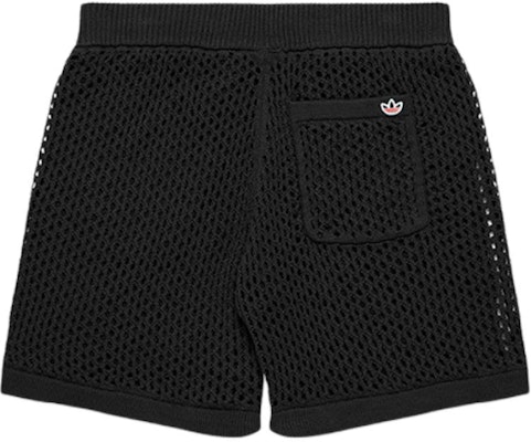 アディダスオリジナルス x CLOT FW24 メッシュカジュアルブラックショーツ ユニセックス JF4273 Lookbook アディダスオリジナルス x CLOT FW24 メッシュカジュアルブラックショーツ ユニセックス JF4273