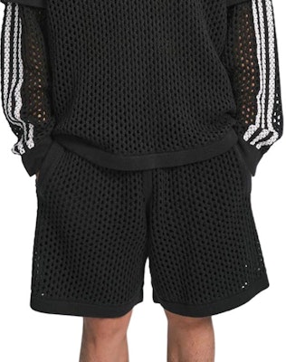 アディダスオリジナルス x CLOT FW24 メッシュカジュアルブラックショーツ ユニセックス JF4273 Purchase アディダスオリジナルス x CLOT FW24 メッシュカジュアルブラックショーツ ユニセックス JF4273