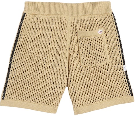 アディダス オリジナルス x CLOT FW24 メッシュ カジュアルショーツ ユニセックス ブラウン. JD7114 Lookbook アディダス オリジナルス x CLOT FW24 メッシュ カジュアルショーツ ユニセックス ブラウン. JD7114