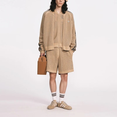 アディダス オリジナルス x CLOT FW24 メッシュ カジュアルショーツ ユニセックス ブラウン. JD7114 Shop アディダス オリジナルス x CLOT FW24 メッシュ カジュアルショーツ ユニセックス ブラウン. JD7114