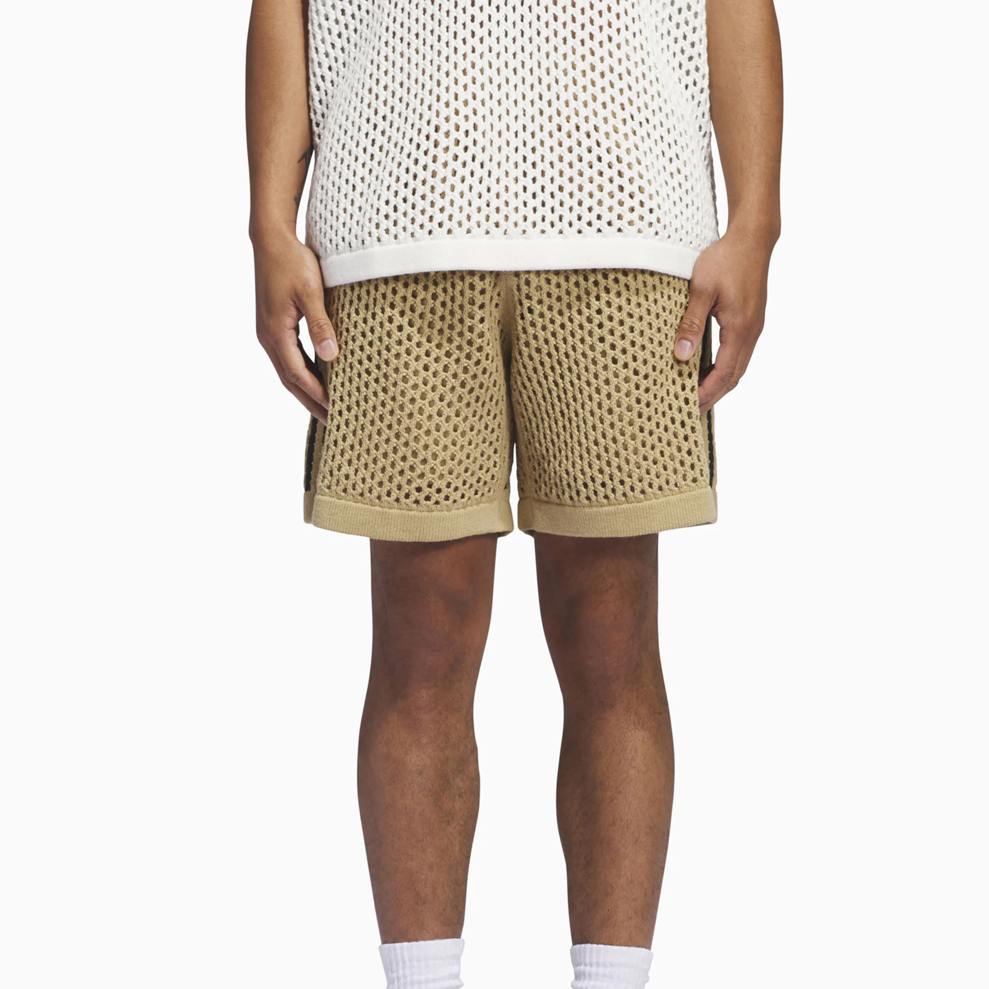 Details for アディダス オリジナルス x CLOT FW24 メッシュ カジュアルショーツ ユニセックス ブラウン. JD7114