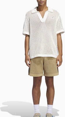 アディダス オリジナルス x CLOT FW24 メッシュ カジュアルショーツ ユニセックス ブラウン. JD7114 Sizing アディダス オリジナルス x CLOT FW24 メッシュ カジュアルショーツ ユニセックス ブラウン. JD7114