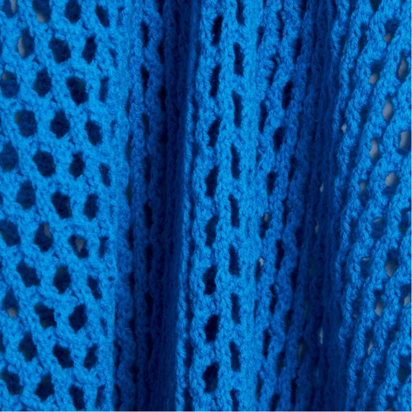 Details for 阿迪达斯Originals x CLOT FW24网面男女同款蓝色POLO衫 - 时尚舒适。 JE9592