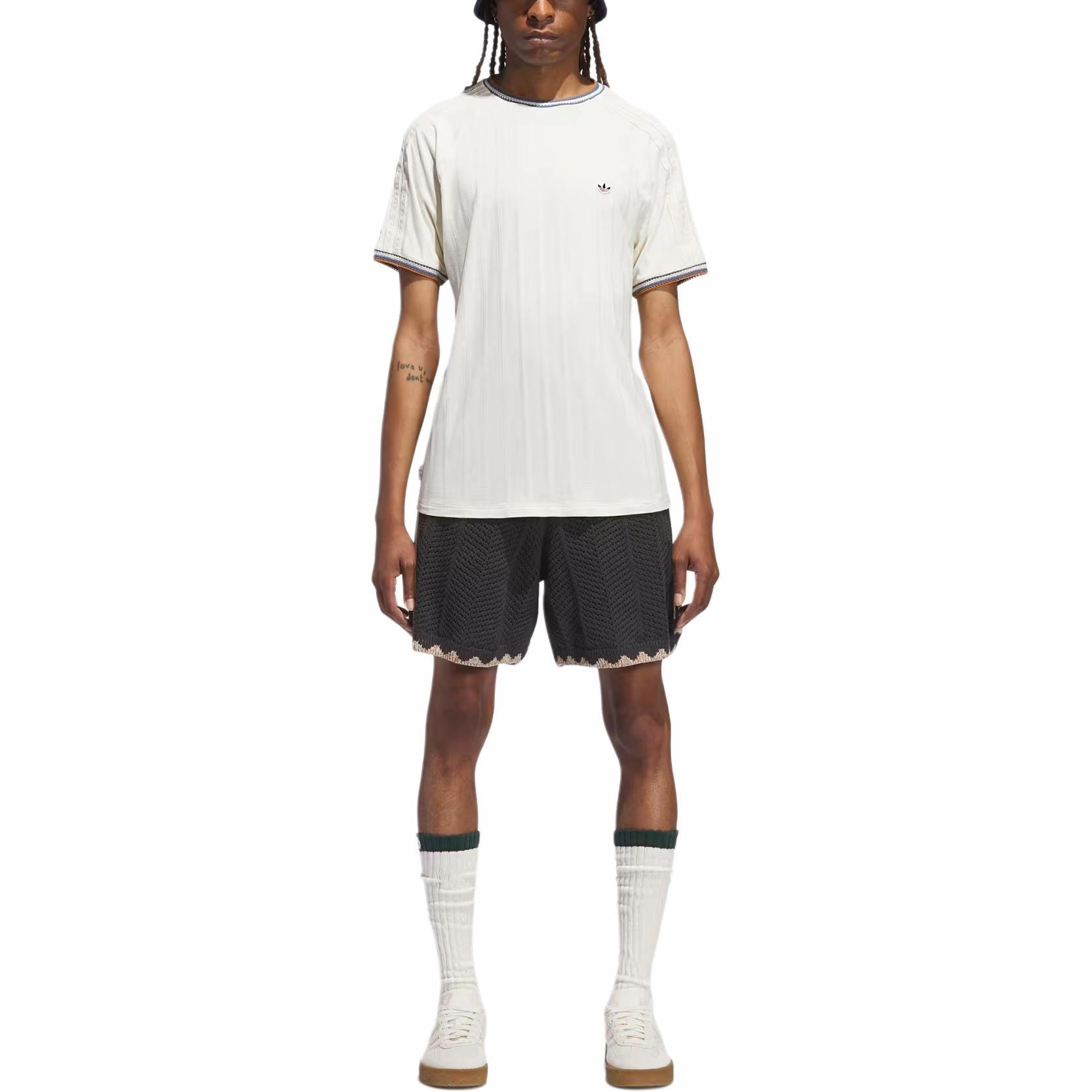 Shop adidas Originals x CLOT クロシェショーツ カーボンブラック 男女兼用 by エディソン・チェン JP1600