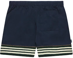 Lookbook adidas Originals x Clot Celana Pendek Unisex Night Indigo by Edison Chen. JN7721