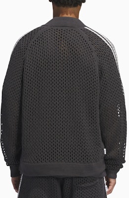 adidas Originals x CLOT Track FW24 Unisex Black Mesh Knit Sweater. JF4267 Purchase adidas Originals x CLOT Track FW24 Unisex Black Mesh Knit Sweater. JF4267