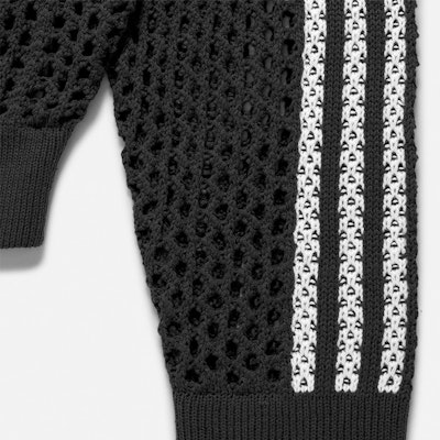 adidas Originals x CLOT Track FW24 Unisex Black Mesh Knit Sweater. JF4267 Sizing adidas Originals x CLOT Track FW24 Unisex Black Mesh Knit Sweater. JF4267