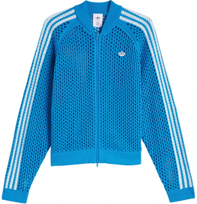 adidas Originals x CLOT 藍色針織網眼外套 FW24 男女時尚舒適外套 JF4268 Order adidas Originals x CLOT 藍色針織網眼外套 FW24 男女時尚舒適外套 JF4268