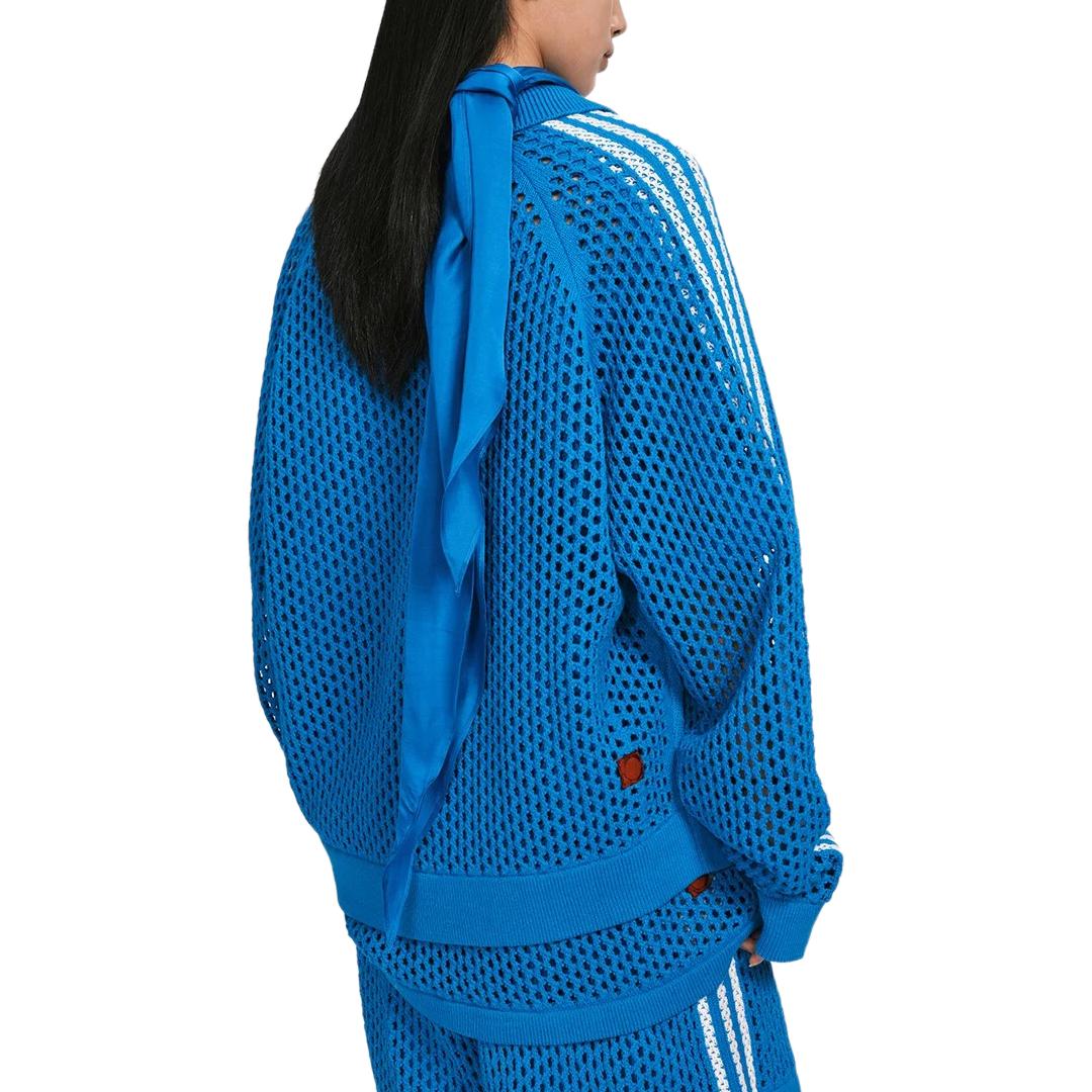 Purchase adidas Originals x CLOT 藍色針織網眼外套 FW24 男女時尚舒適外套 JF4268