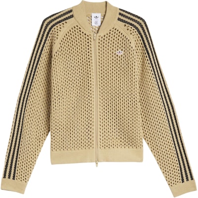 adidas Originals x CLOT Unisex Knitted Mesh Track Top Brown FW24 JF4270 Buy adidas Originals x CLOT Unisex Knitted Mesh Track Top Brown FW24 JF4270