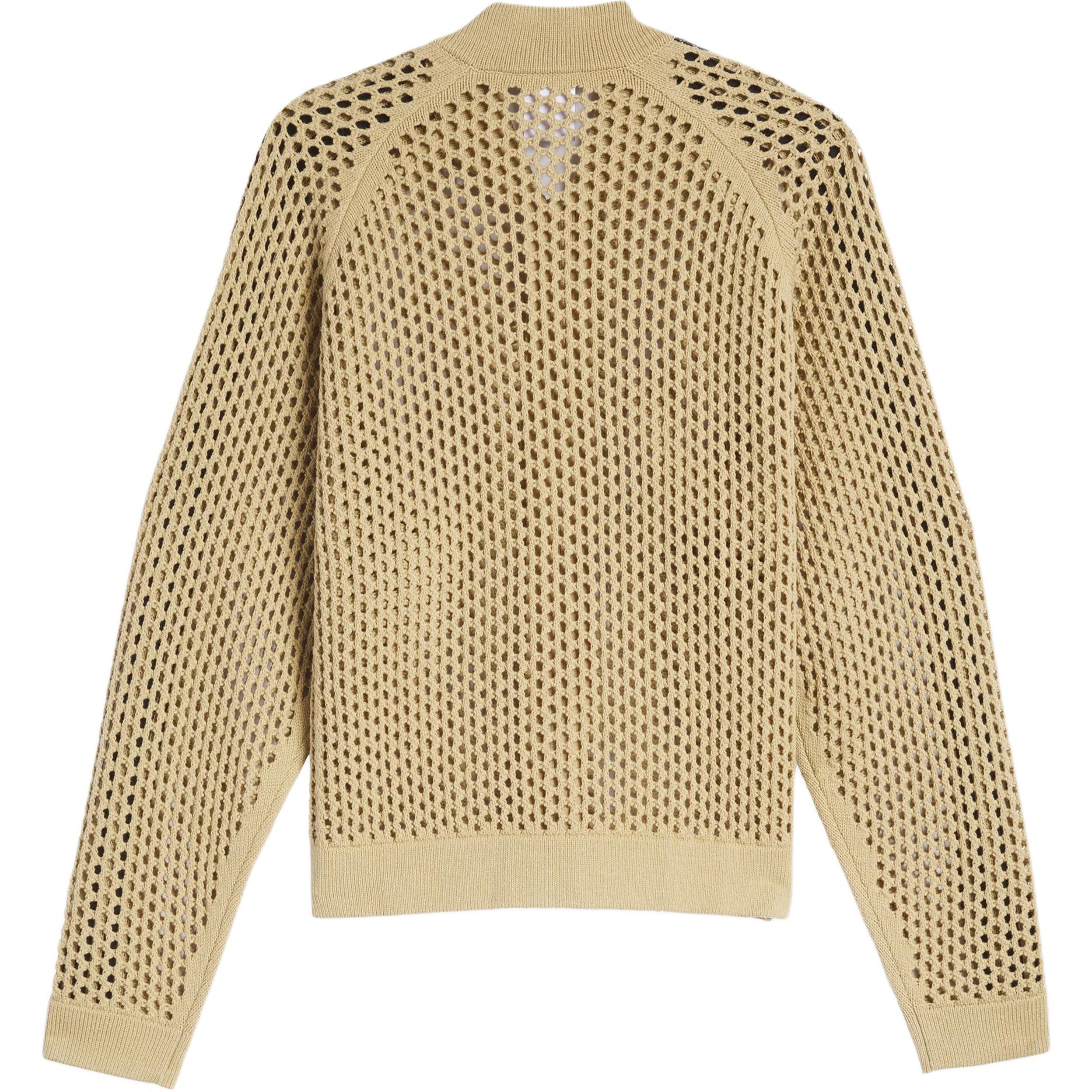 Lookbook 阿迪达斯 Originals x CLOT 男女针织网眼运动上衣褐色 FW24 JF4270