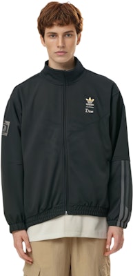 adidas Originals x Dime SS23 黑色條紋刺繡Logo運動外套 男女款。 HZ7249 Sizing adidas Originals x Dime SS23 黑色條紋刺繡Logo運動外套 男女款。 HZ7249