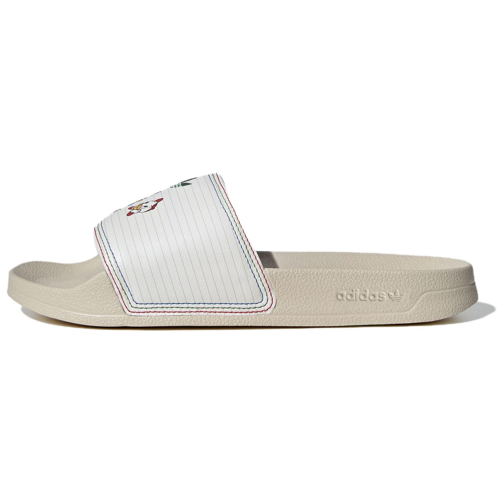 adidas Originals x Disney Adilette Lite Slides Clear Brown Durable Comfort JR5456