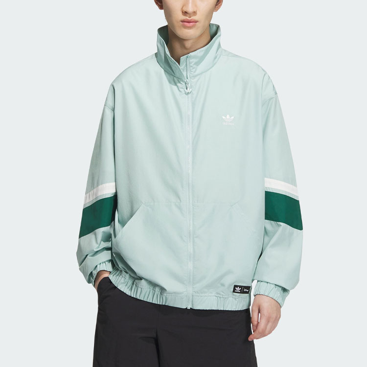 adidas Originals Disney Dumbo Letter Logo Grey Green Jacket Unisex Sportswear IN1049 圖 3