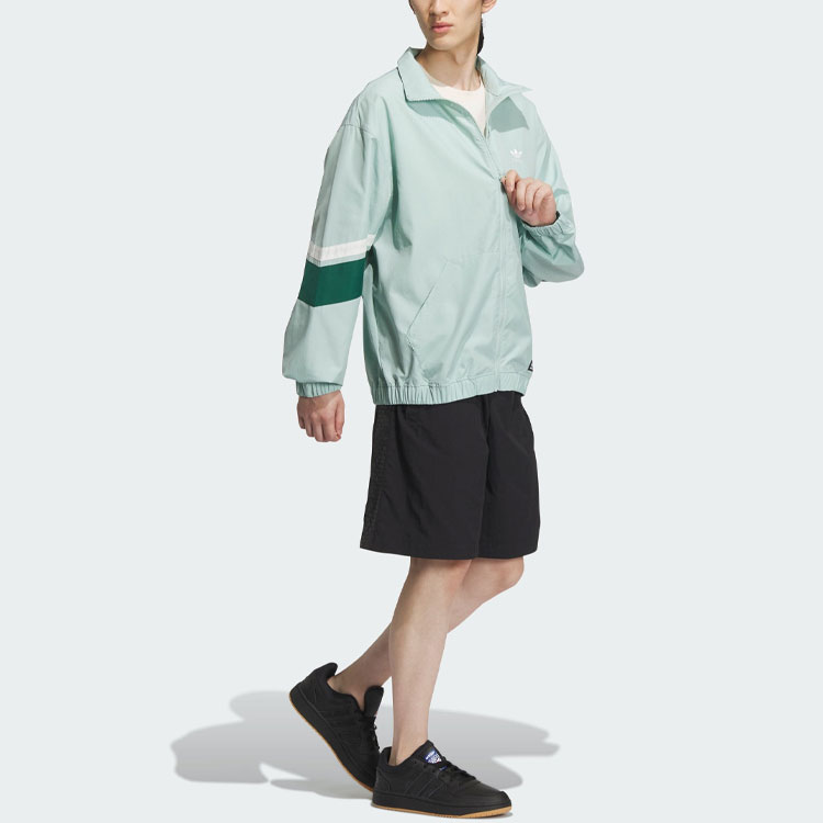 adidas Originals Disney Dumbo Letter Logo Grey Green Jacket Unisex Sportswear IN1049 圖 5