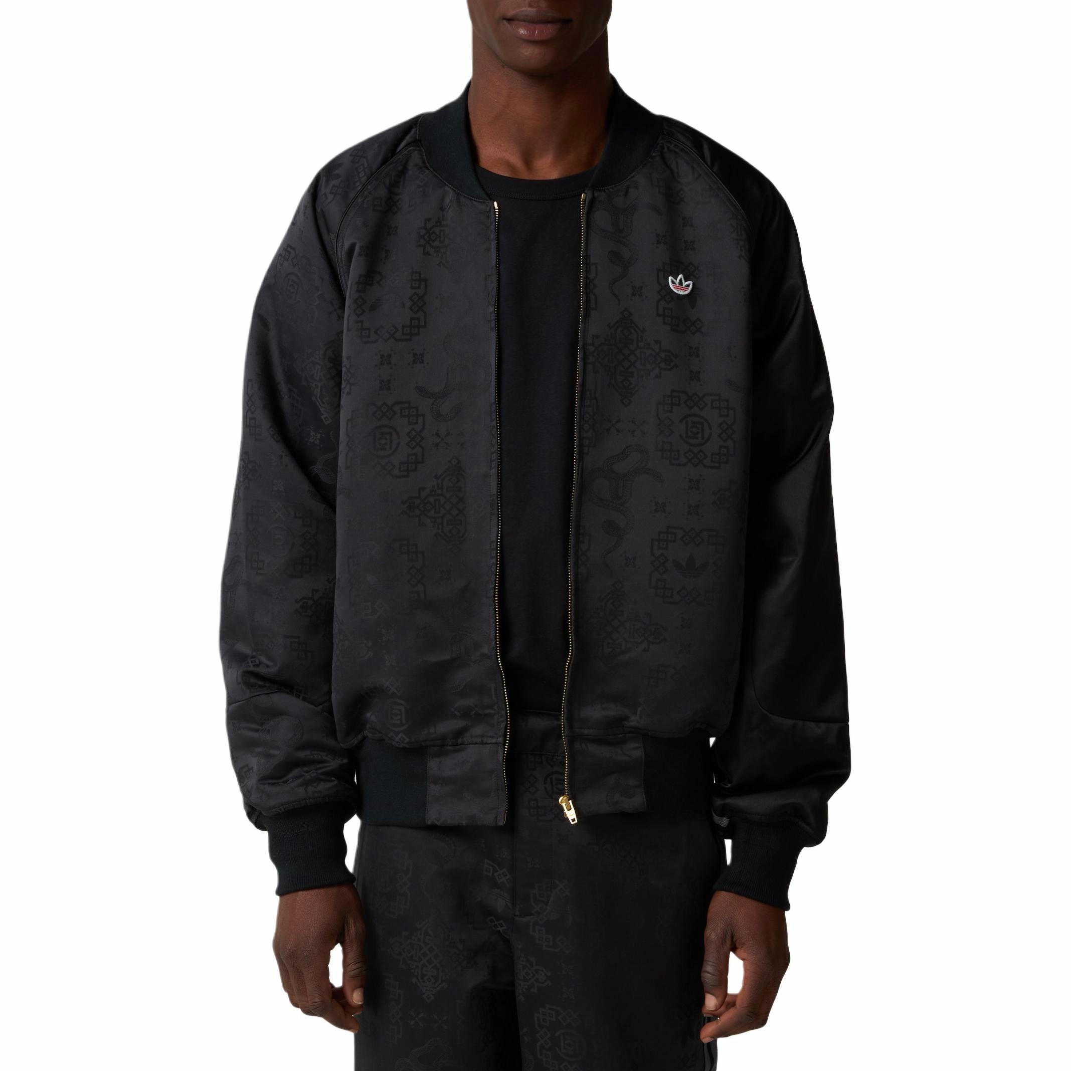 Details for adidas Originals x Edison Chen SS25 LNY SST CLOT Jaket Hitam Casual Wear JD3543